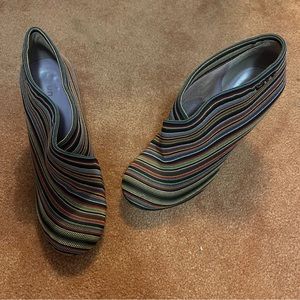 United Nude Rainbow Stripe Bootie